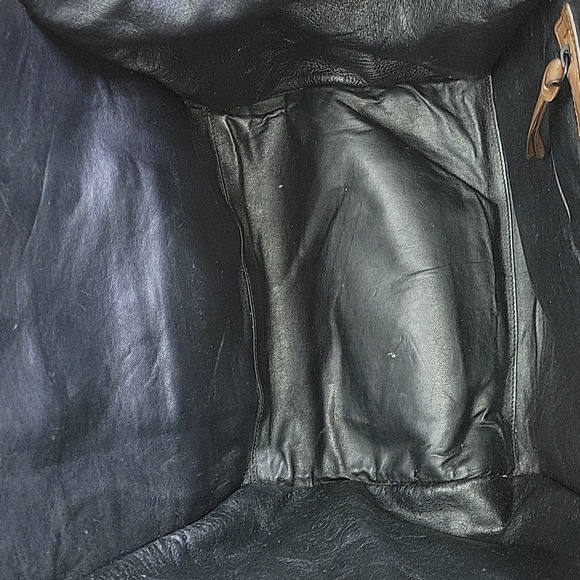 Celine Phantom Brown Leather Suede Tote Shoulder Bag Handbag - Picture 9 of 14